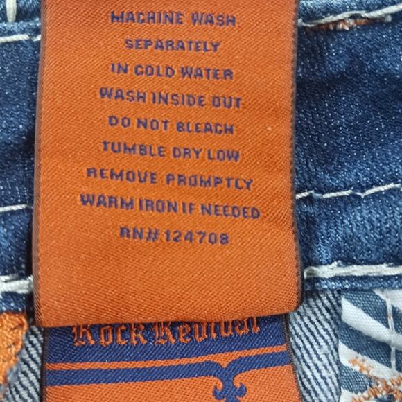 Rock Revival Scarlet Skinny GUC $168 size 28 J1115 - Picture 9 of 10